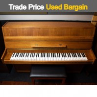 Used Zimmerman Satin Teak Upright Piano Trade Price Bargain (SN:292583) Used Zimmerman Satin Teak Upright Piano Trade Price Bargain (SN:292583)